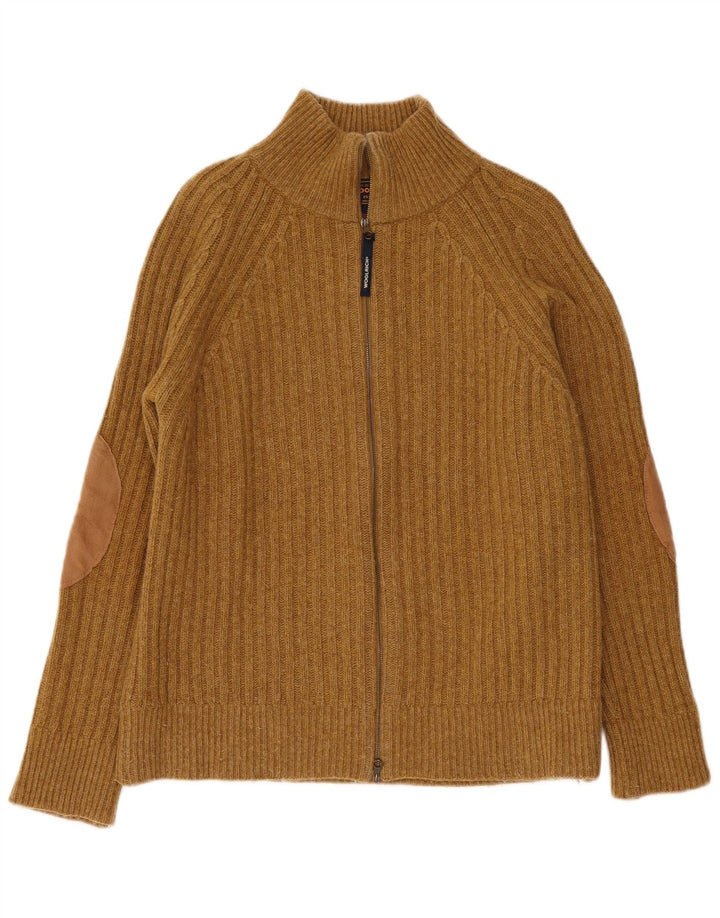 Ανδρικό πουλόβερ Woolrich Ζακέτα Μικρό Καφέ Μαλλί