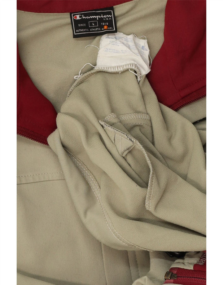 Ανδρική φόρμα CHAMPION Top Jacket Large Khaki Polyester