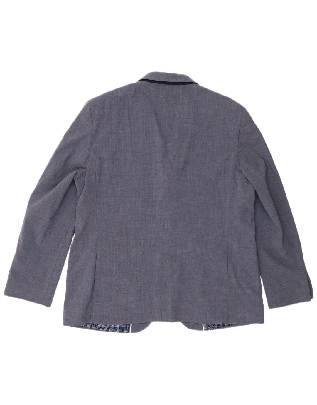 Marks & Spencer Ανδρικό σακάκι με 2 κουμπιά μπλέιζερ UK 46 3XL μπλε μαλλί