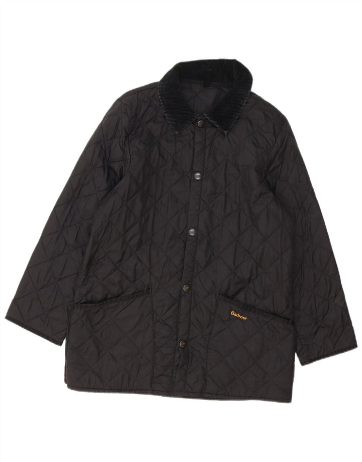 Γυναικείο καπιτονέ μπουφάν Barbour UK 18 XL Μαύρο Πολυαμίδιο