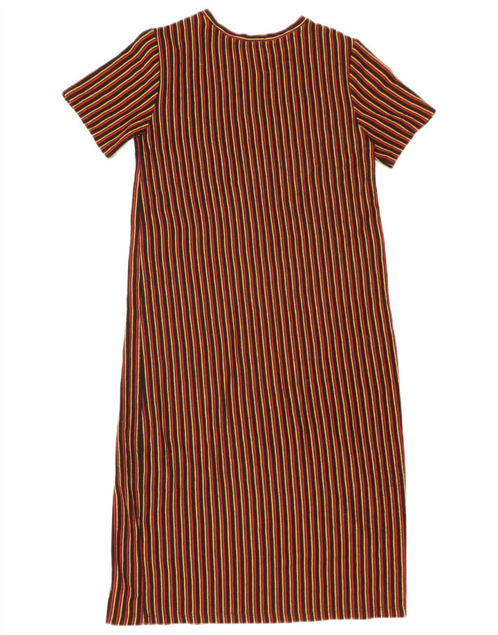 Zara Γυναικείο φόρεμα Shift UK 10 Small πολύχρωμο ριγέ