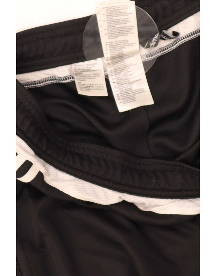 Ανδρική φόρμα Adidas Climalite Παντελόνι μεσαίου μαύρου χρώματος πολυεστέρας