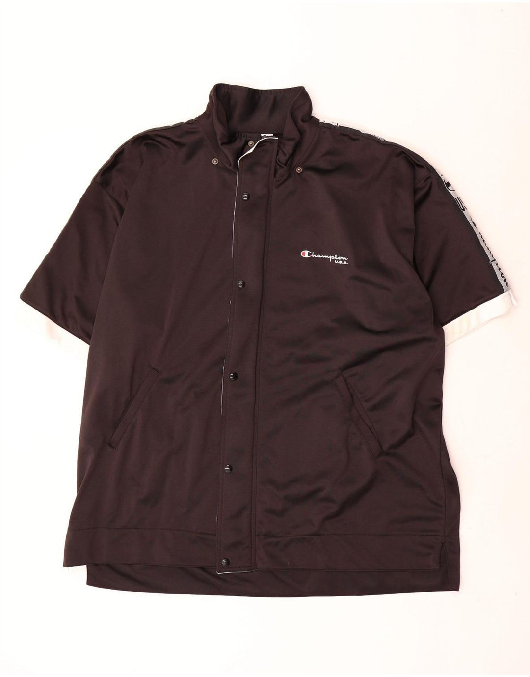 Ανδρική φόρμα Champion Graphic Top Jacket XL Black Colourblock