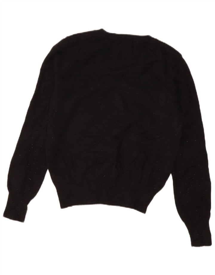 Marks & Spencer Γυναικείο Autograph Crew Neck Jumper πουλόβερ UK 8 Small Black