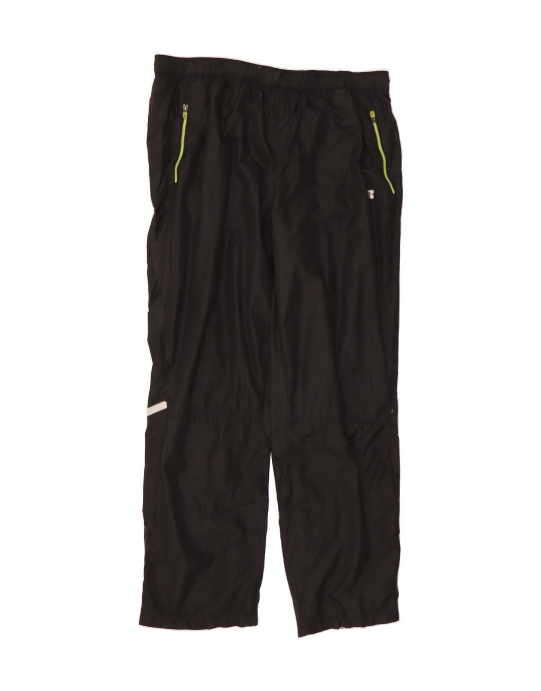 RUSSELL ATHLETIC Mens Tracksuit Trousers Large  Black Polyester Vintage Russell Athletic and Second-Hand Russell Athletic from Messina Hembry 