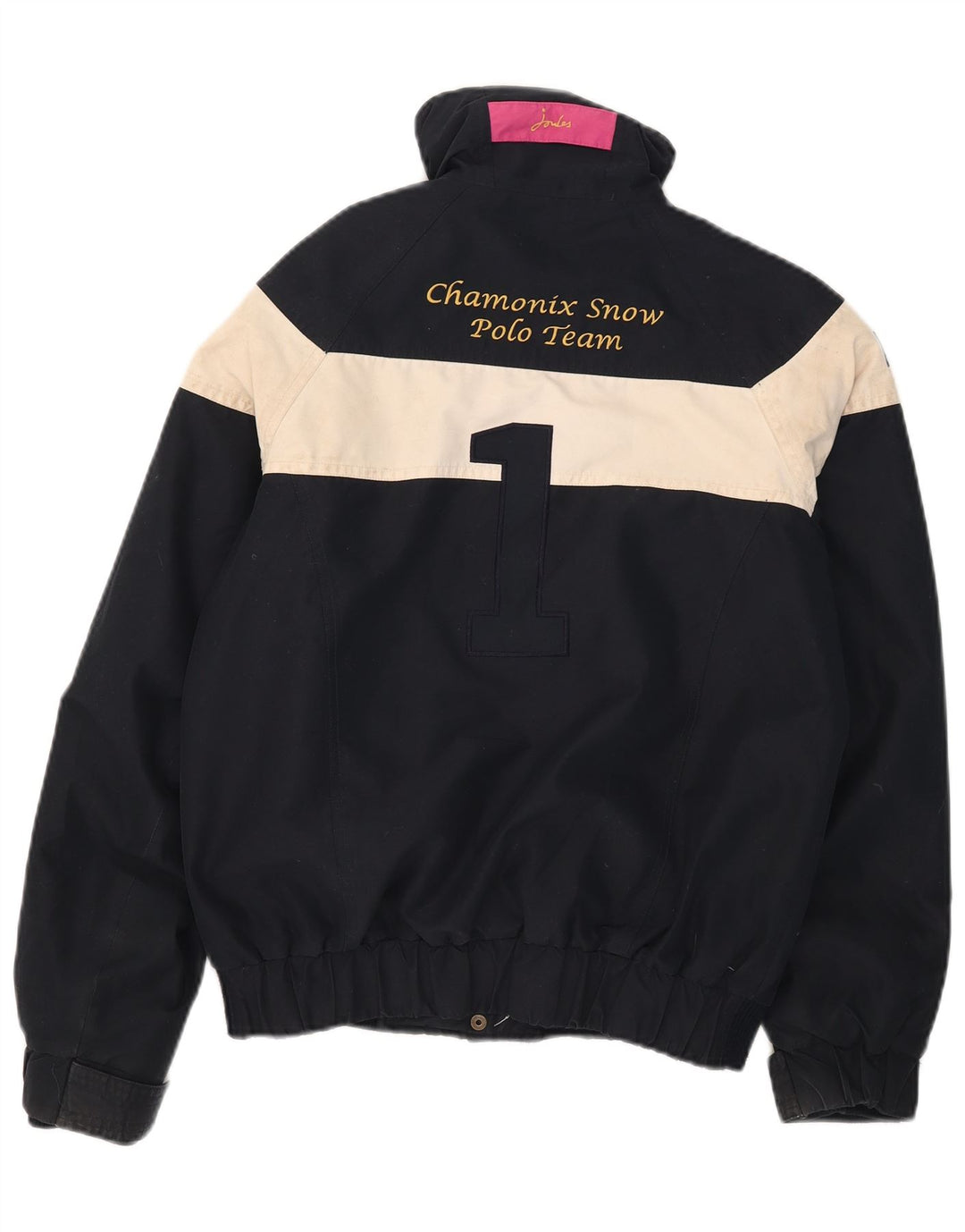 Joules Γυναικείο Τζάκετ Σκι Γραφικό UK 8 Small Navy Blue