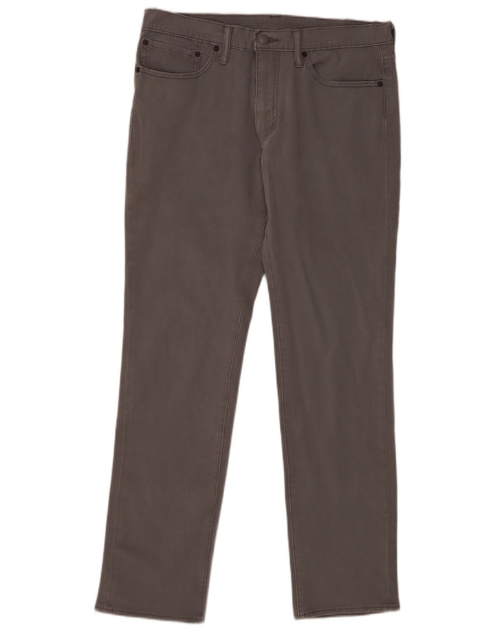 Levi's Mens 511 Slim Jeans W34 L34 Γκρι βαμβακερό