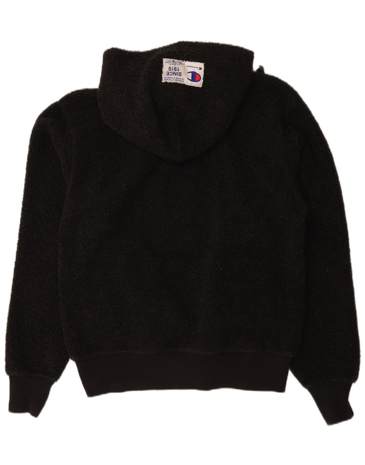 Ανδρικό Champion Hooded Fleece Jumper Medium Black