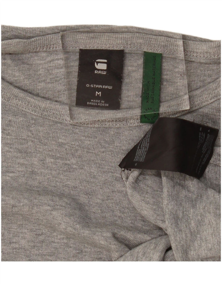 Ανδρικό T-Shirt G-Star Top Βαμβακερό με μεσαίο γκρι φλιτζάνι