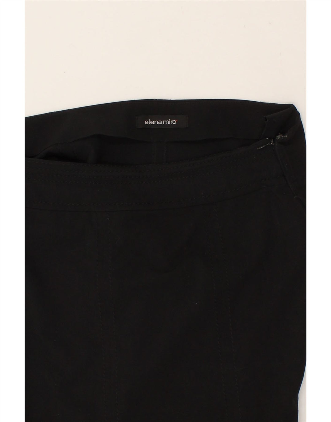 ELENA MIRO Womens Straight Skirt W34 Large  Black Vintage ELENA MIRO and Second-Hand ELENA MIRO from Messina Hembry 
