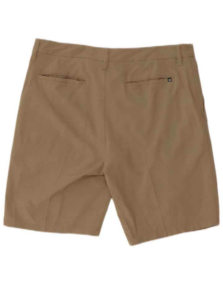 Ανδρικό σορτς Chino Hurley W34 Large Khaki Polyester