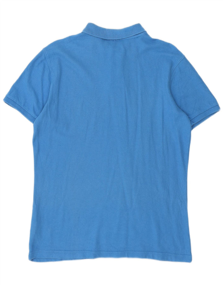 FILA Mens Polo Shirt 2XL Blue Cotton