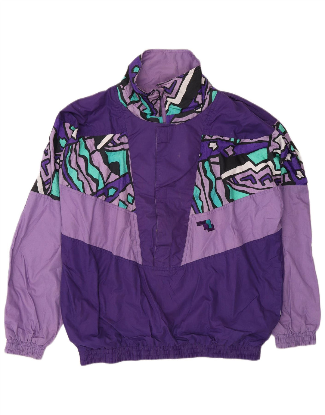 Ανδρική φόρμα Brugi Loose Fit Top Jacket μεσαίο πολύχρωμο Colourblock