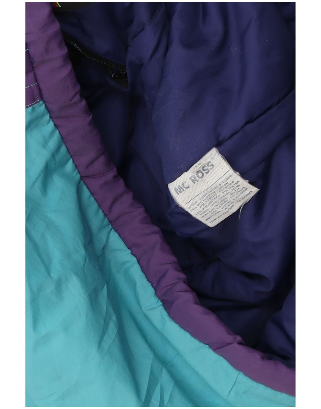 MC ROSS Ανδρικό μπουφάν για σκι IT 46 Small Blue Colorblock Nylon