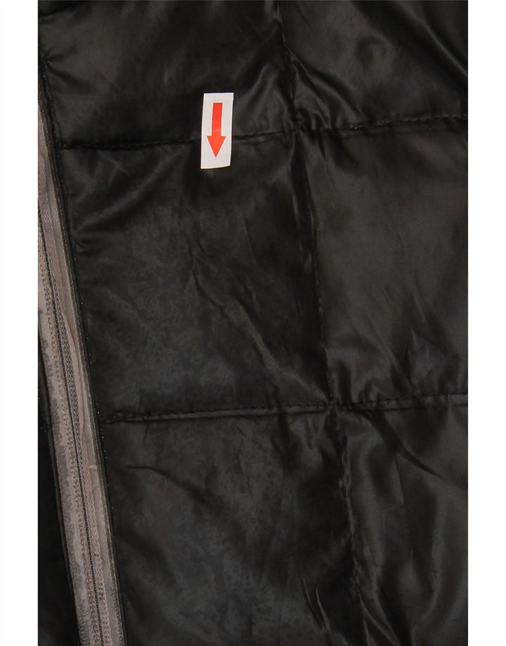 Zara Boys Hooded Jacket 13-14 Years XL Μαύρο Πολυεστέρας