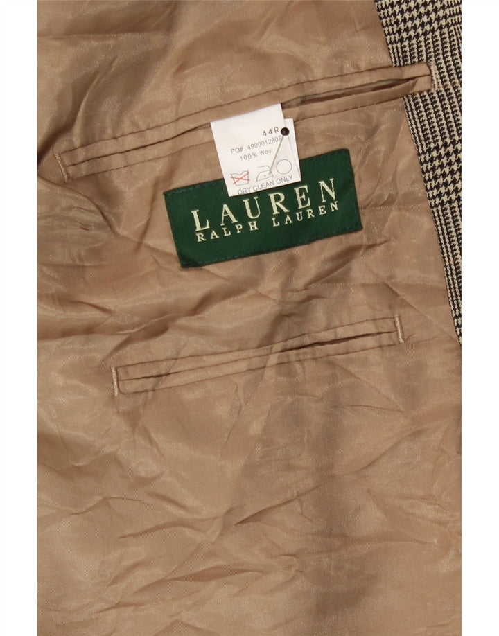 Polo Ralph Lauren Ανδρικό σακάκι 2 κουμπιών UK 44 2XL Beige Houndstooth