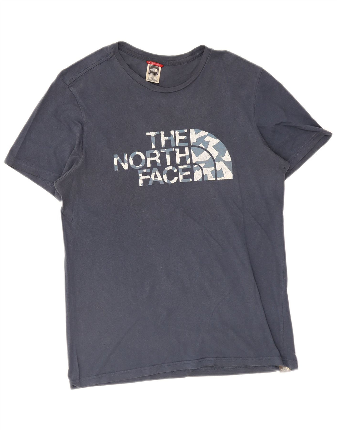 Ανδρικό γραφικό T-Shirt North Face Top Medium Blue