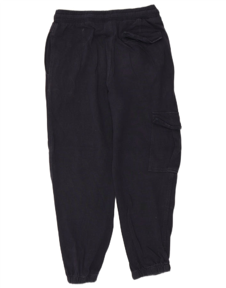 Zara Ανδρική φόρμα Cargo Παντελόνι Joggers Small Navy Blue Cotton