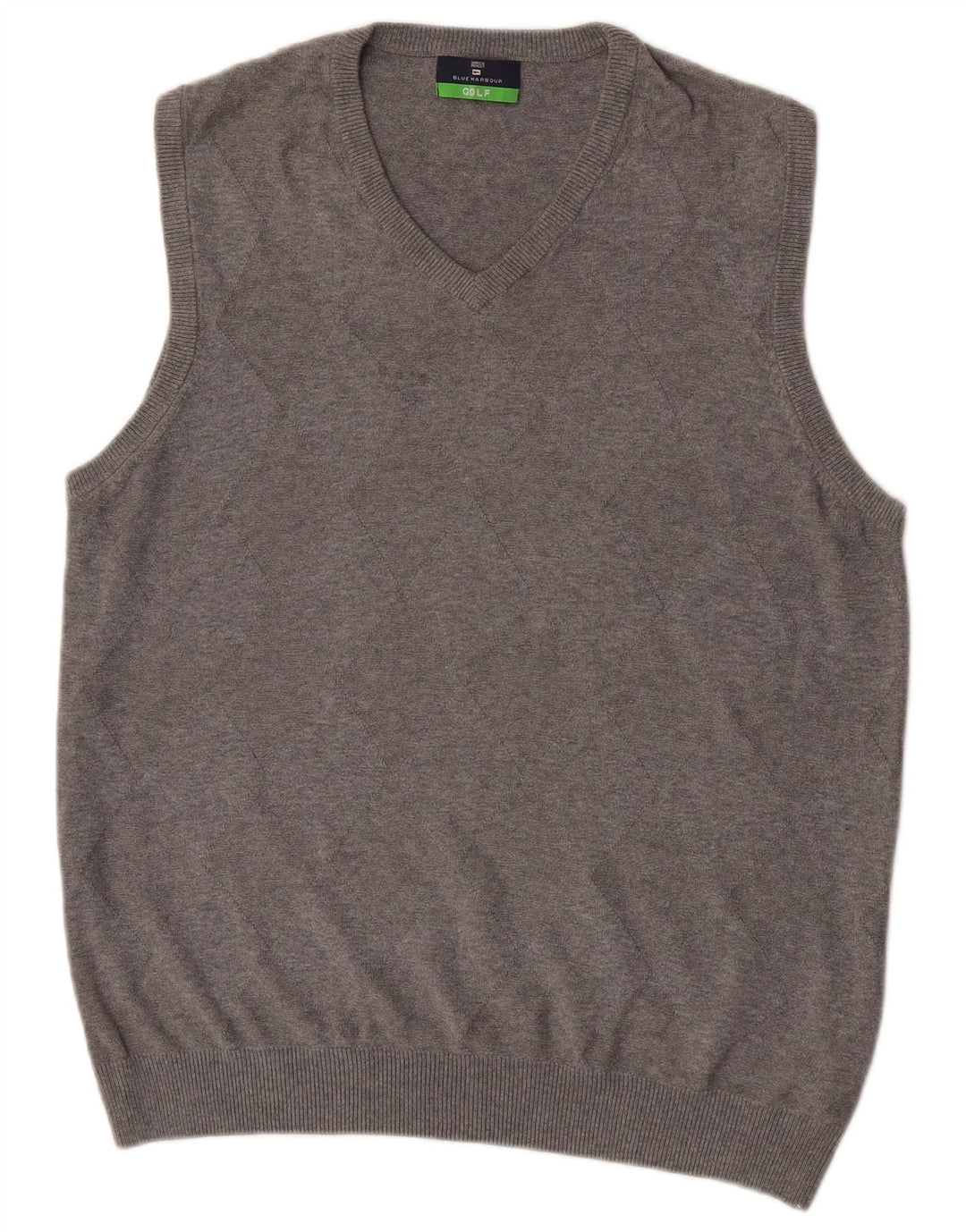 MARKS & SPENCER Ανδρικό μπλε φανελάκι Harbor Tank Top UK 38/40 Medium Grey