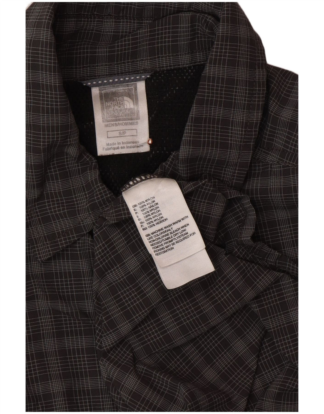 THE NORTH FACE Ανδρικό πουκάμισο Small Grey Check Nylon