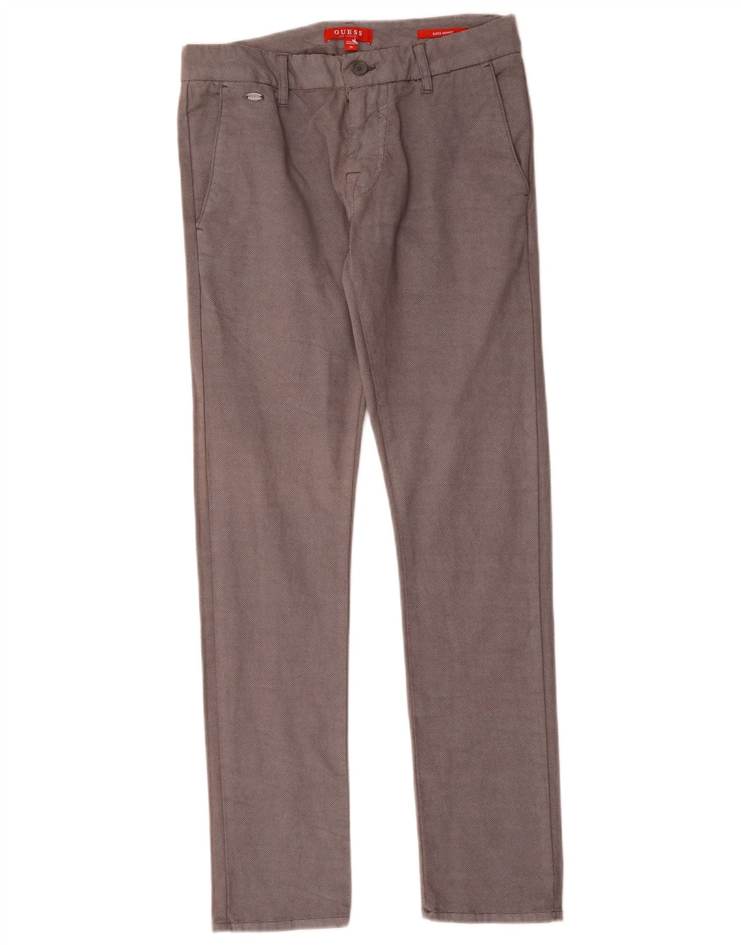 Ανδρικό παντελόνι Chino Guess Super Skinny W29 L31 Γκρι