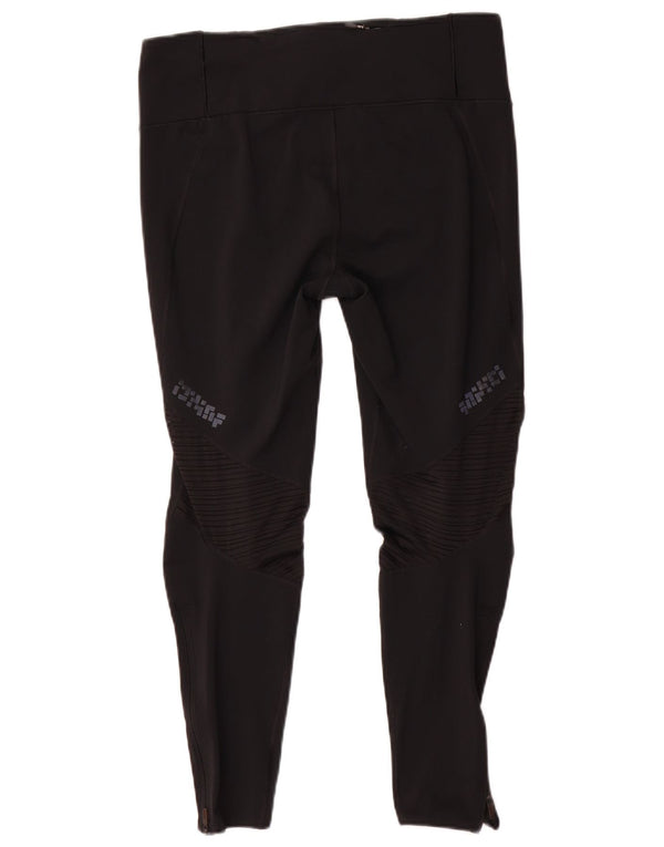 Γυναικεία Adidas Climacool γραφικά κολάν UK 16/18 μεγάλο μαύρο πολυεστέρα
