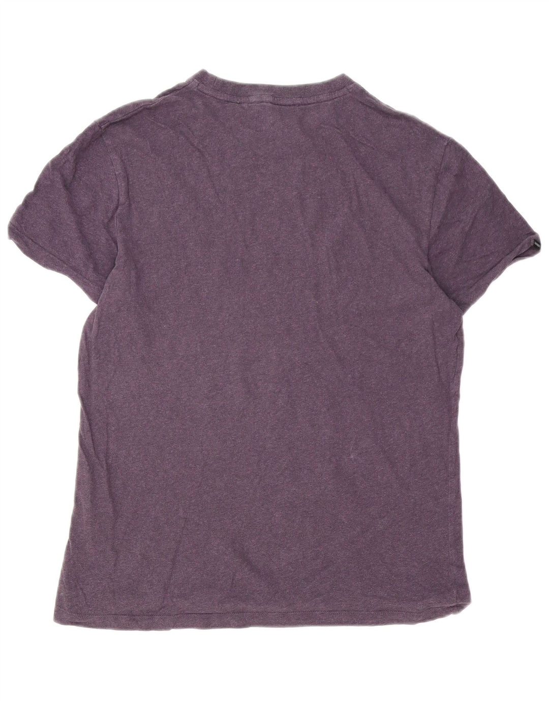 Ανδρικό T-Shirt Superdry Top Μεσαίο Μωβ βαμβακερό
