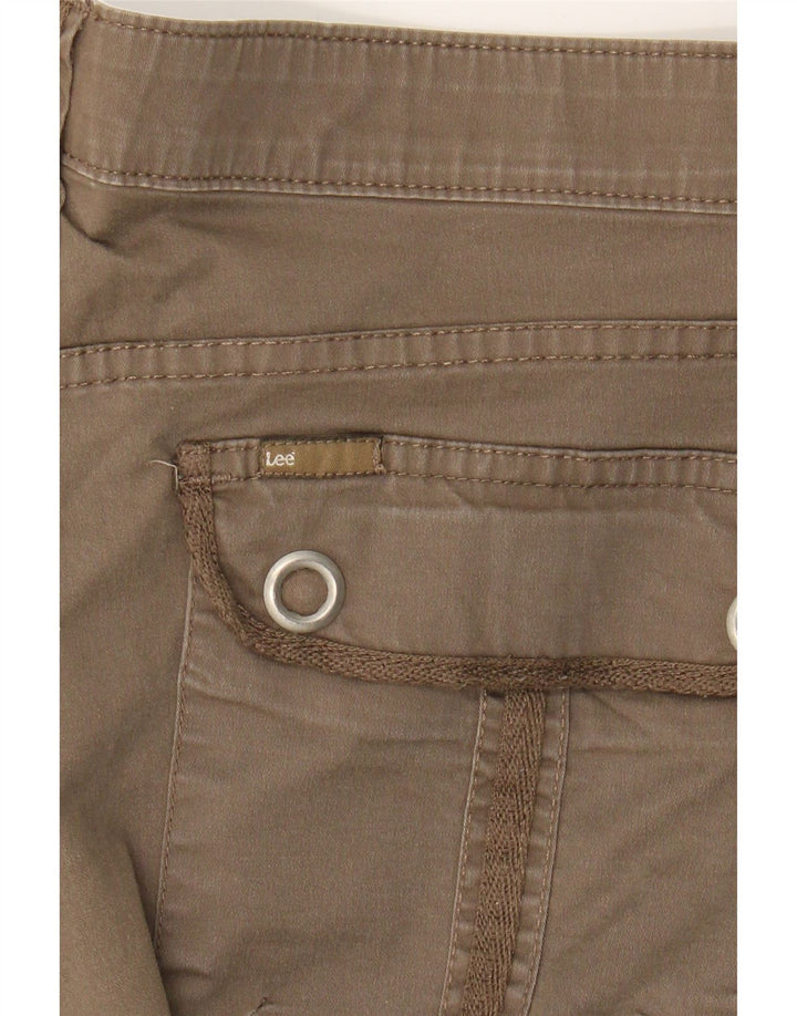 LEE Womens Bermuda Shorts US 18 2XL W38 Beige Cotton Vintage Lee and Second-Hand Lee from Messina Hembry 