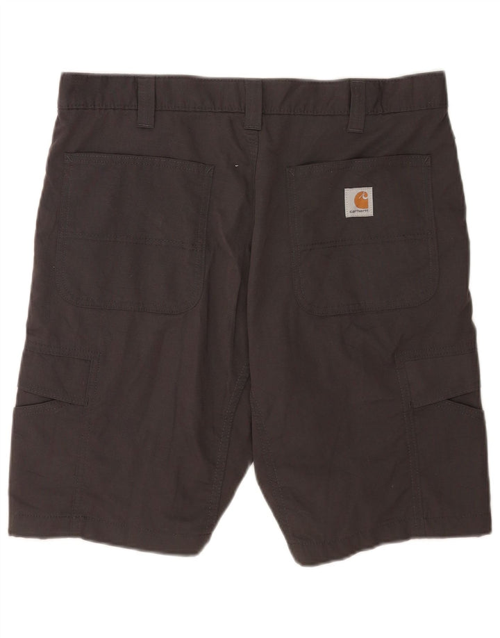 Carhartt Ανδρικό σορτς Cargo με Χαλαρή Εφαρμογή W36 μεγάλο γκρι βαμβακερό