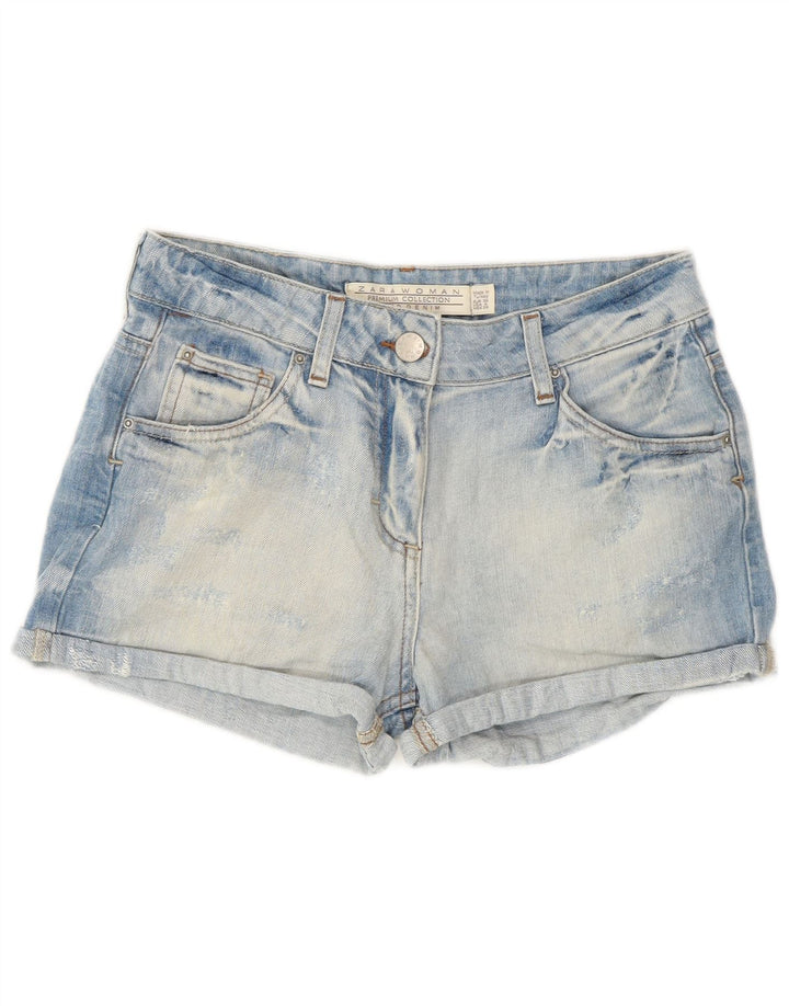 Zara Γυναικείο τζιν σορτς EU 36 XS W26 Μπλε