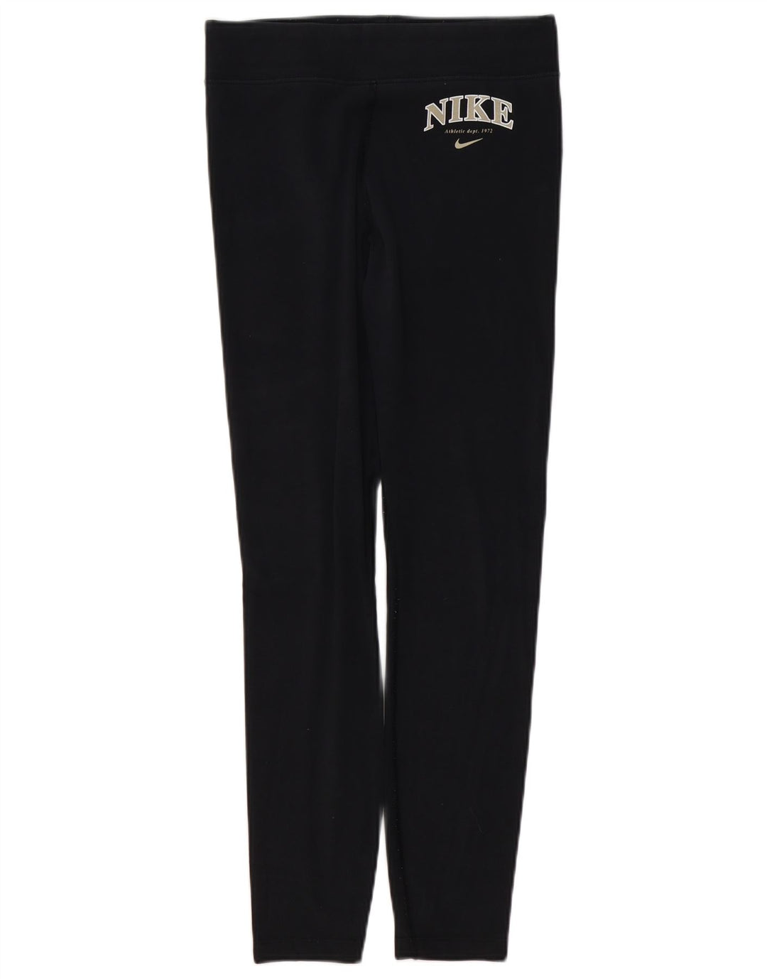 Γυναικείο γραφικό κολάν NIKE UK 14 Μεσαίο μαύρο βαμβακερό