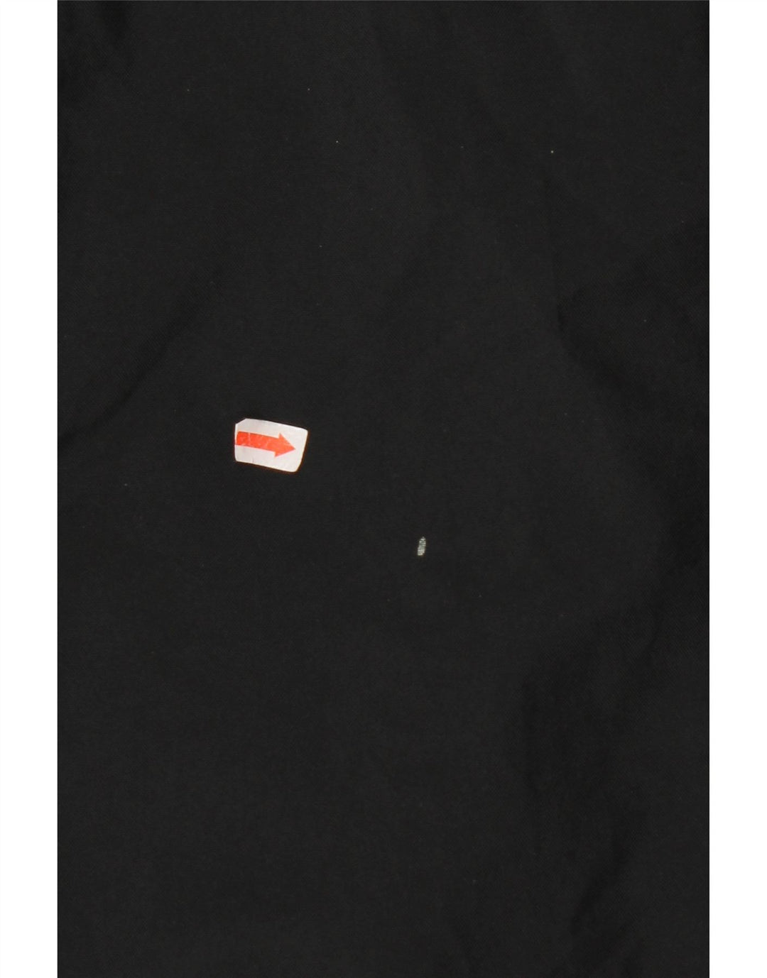 NIKE Boys Hooded Rain Jacket 12-13 Years Large Black Colorblock Polyester