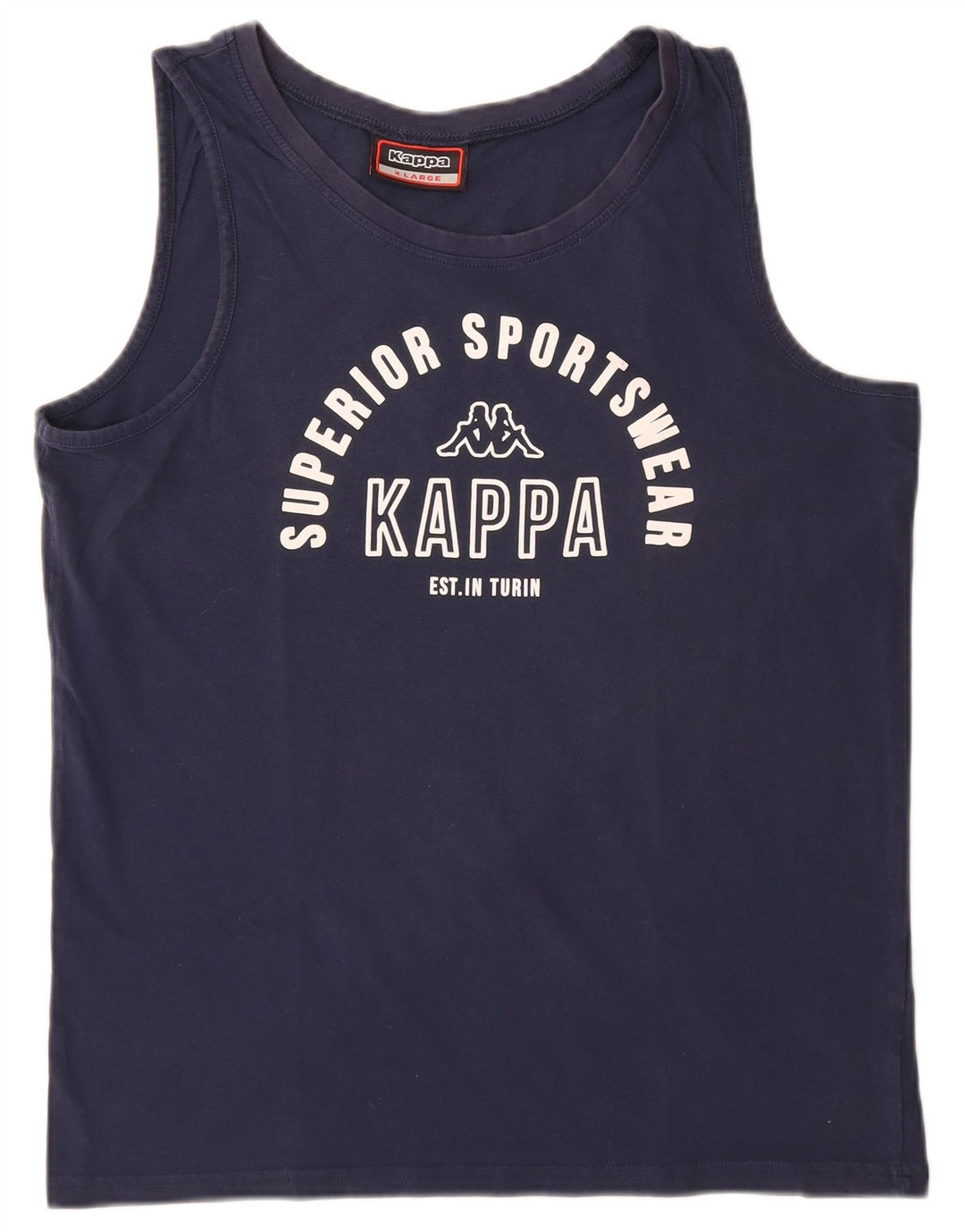 Ανδρικό γραφικό γιλέκο Kappa Top XL Navy Blue