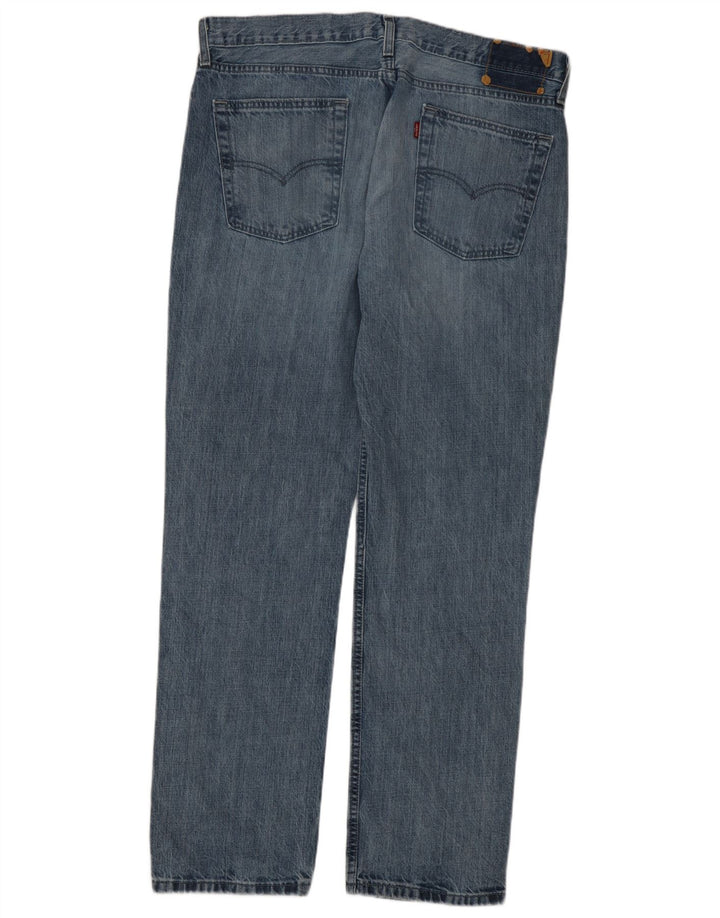 Ανδρικό τζιν Levi's Straight W36 L32 Μπλε βαμβακερό