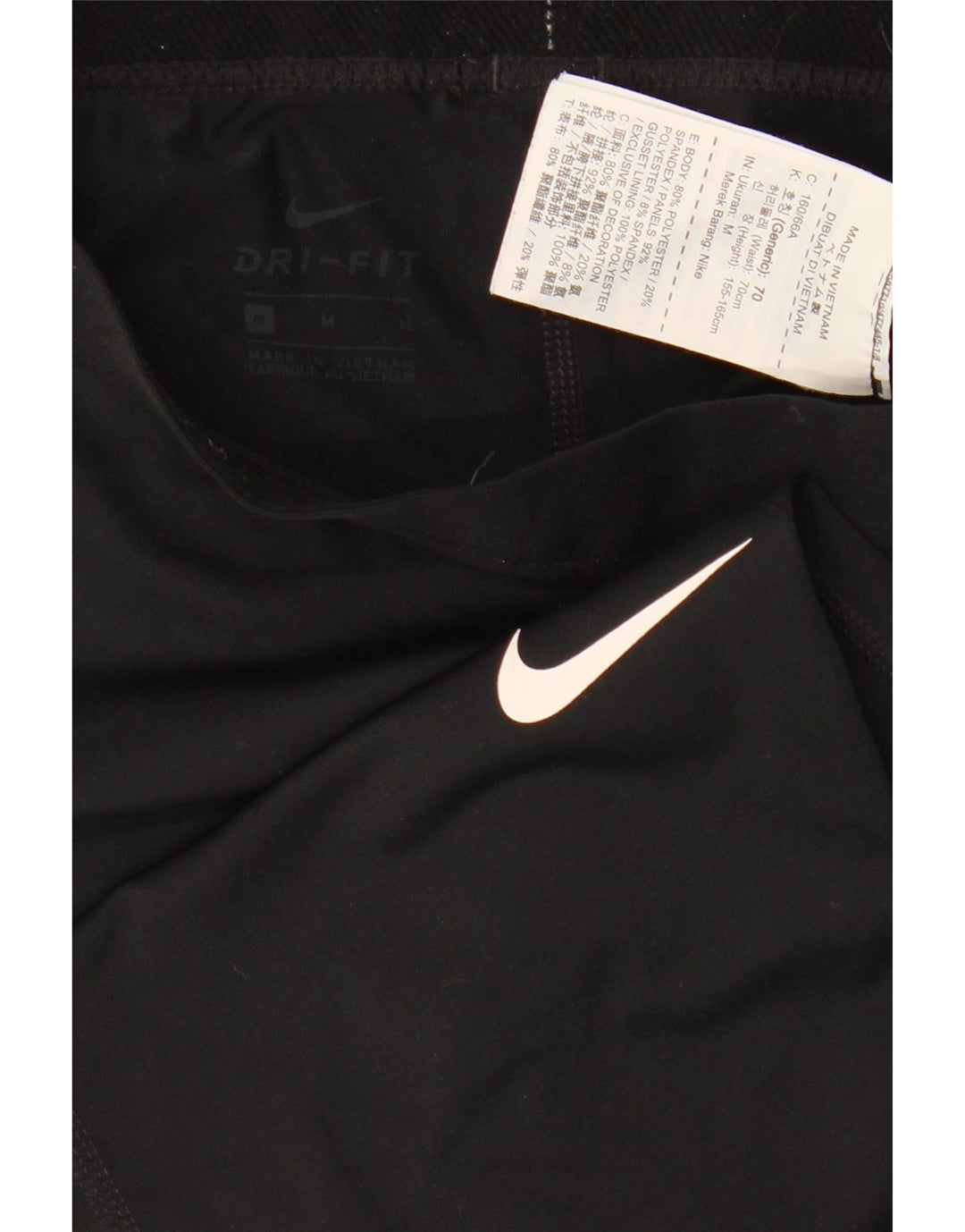 Γυναικεία κολάν Nike Dri Fit Graphic UK 12 Medium Black Polyester