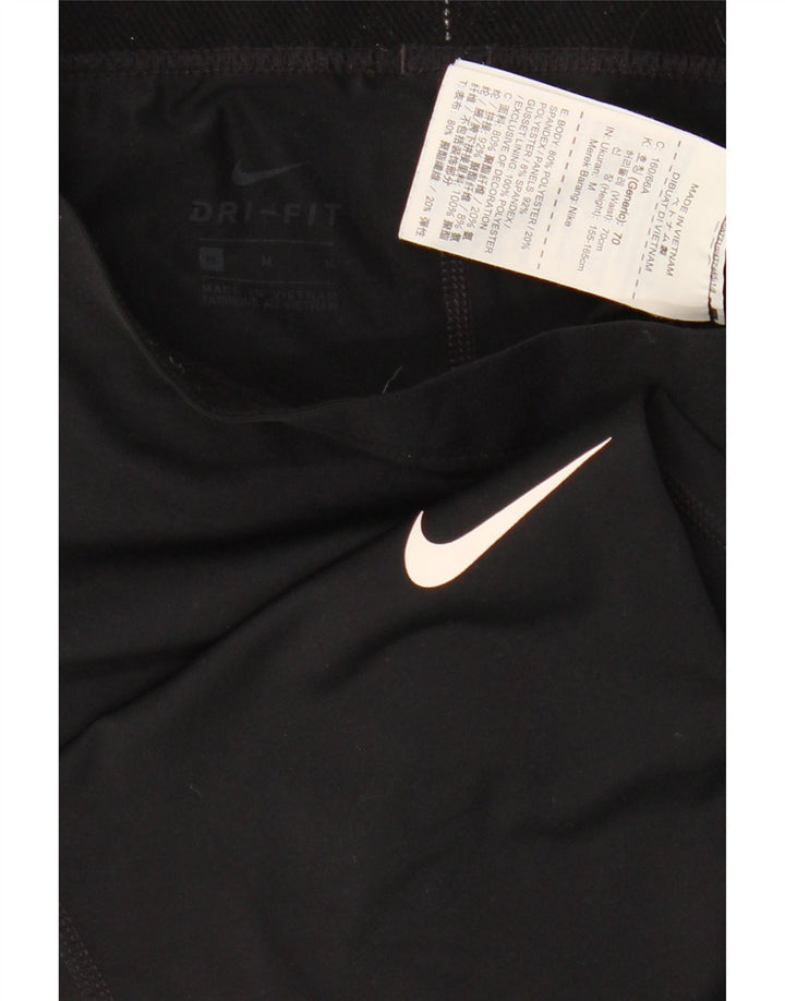 Γυναικεία κολάν Nike Dri Fit Graphic UK 12 Medium Black Polyester