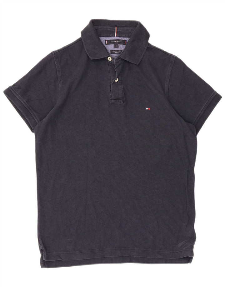TOMMY HILFIGER Ανδρικό πουκάμισο Polo Slim Fit Small Navy Blue