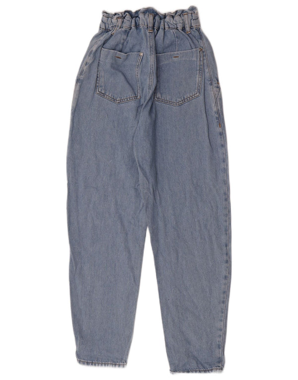 Zara γυναικείο ψηλόμεσο τζιν EU 32 2XS W22 L26 Μπλε βαμβακερό