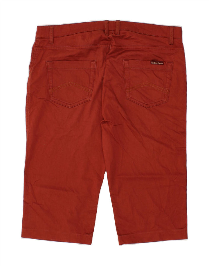 MARLBORO CLASSICS Mens Casual Shorts W32 Medium Red Cotton Vintage Marlboro Classics and Second-Hand Marlboro Classics from Messina Hembry 