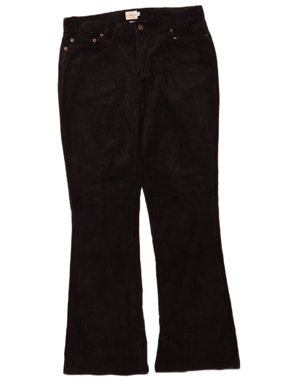 Γυναικείο κοτλέ παντελόνι Calvin Klein US 13 Large W34 L32 Μαύρο βαμβακερό