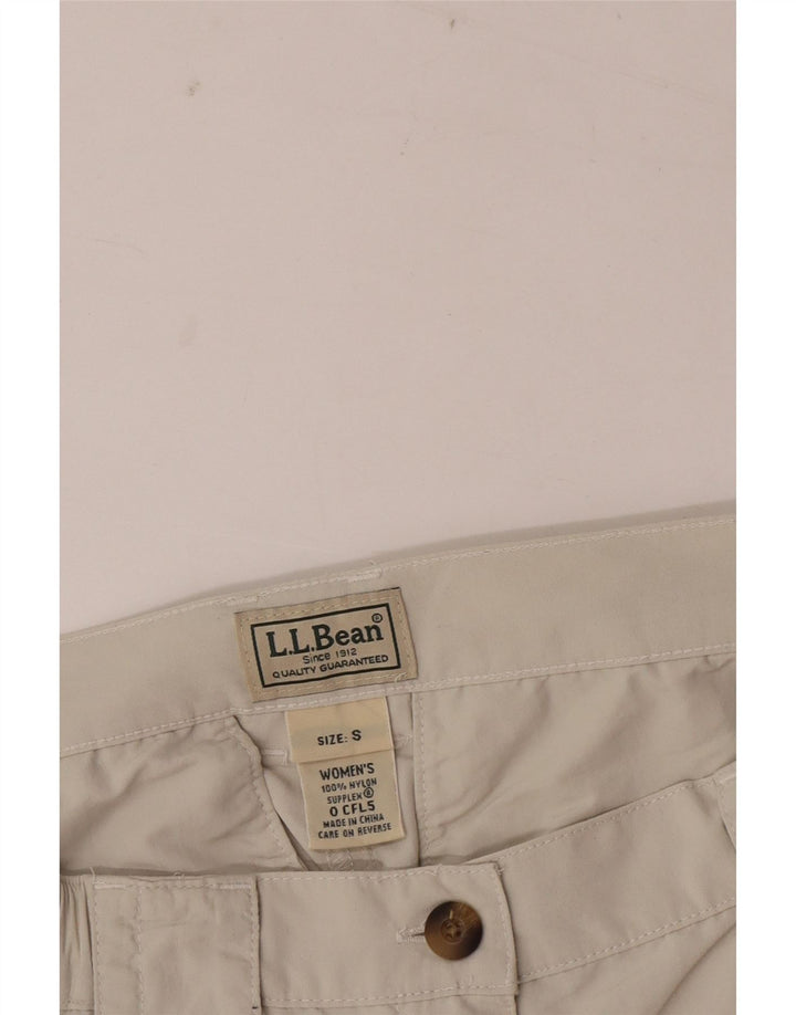 L.L.Bean Γυναικείο Σορτς Cargo Small W26 Μπεζ νάιλον
