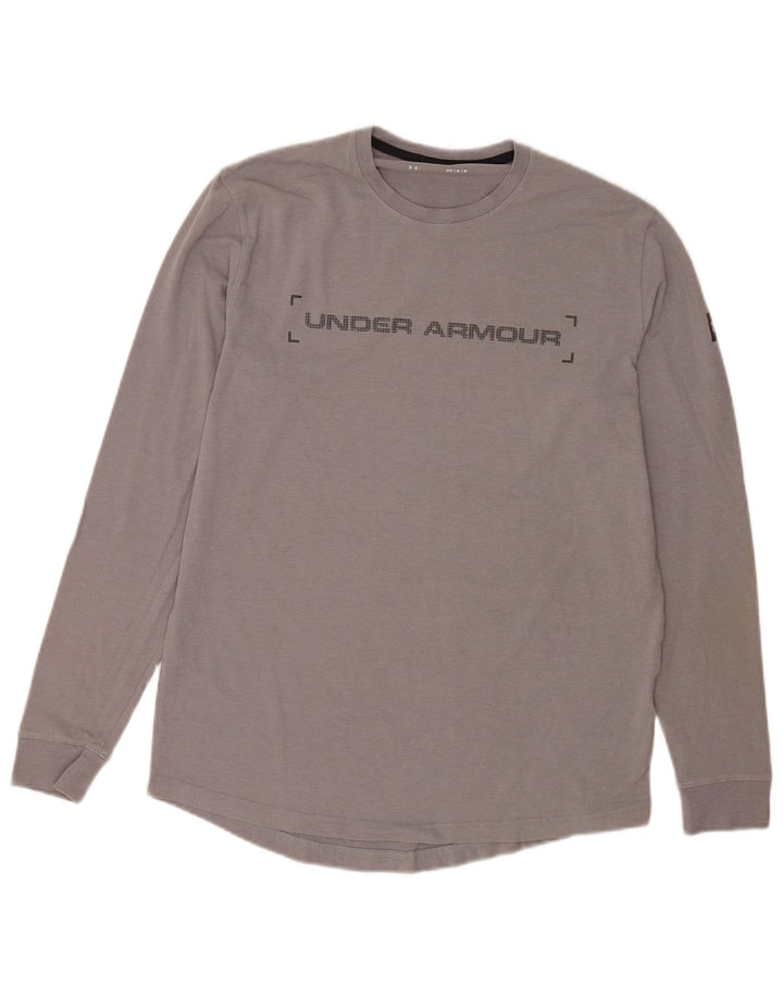 Under Armour Ανδρικό γραφικό τοπ Με μακρυμάνικο μεσαίο γκρι