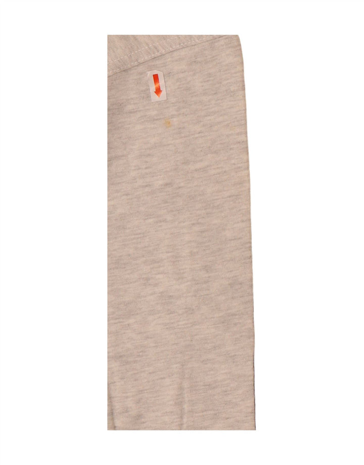 DIADORA Mens Graphic Zip Neck Sweatshirt Jumper Small Grey Cotton Vintage Diadora and Second-Hand Diadora from Messina Hembry 