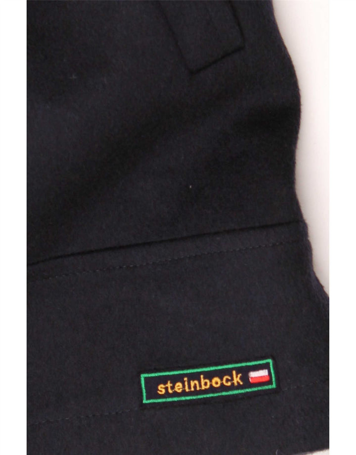 Steinbock Ανδρικό Πανωφόρι IT 52 XL Navy Blue Wool