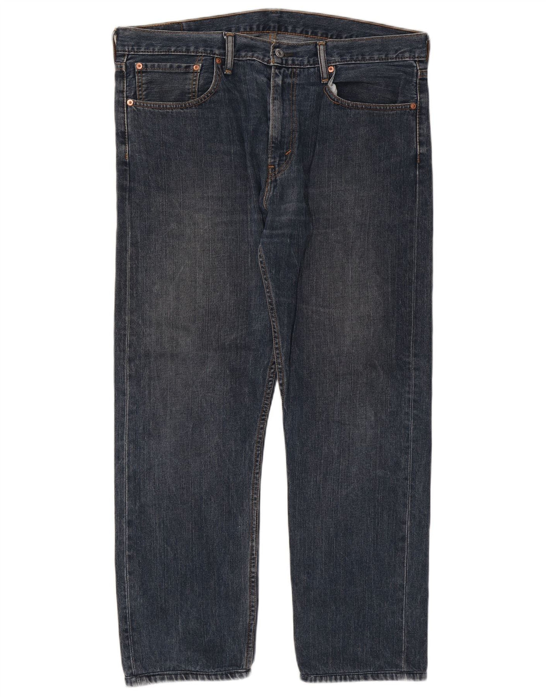 Levi's Mens 508 Straight Jeans W36 L29 Navy Blue Cotton