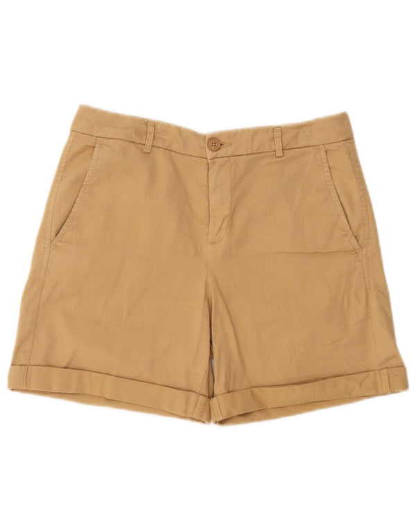 Benetton Γυναικείο σορτς Chino UK 6 XS W25 Μπεζ βαμβακερό