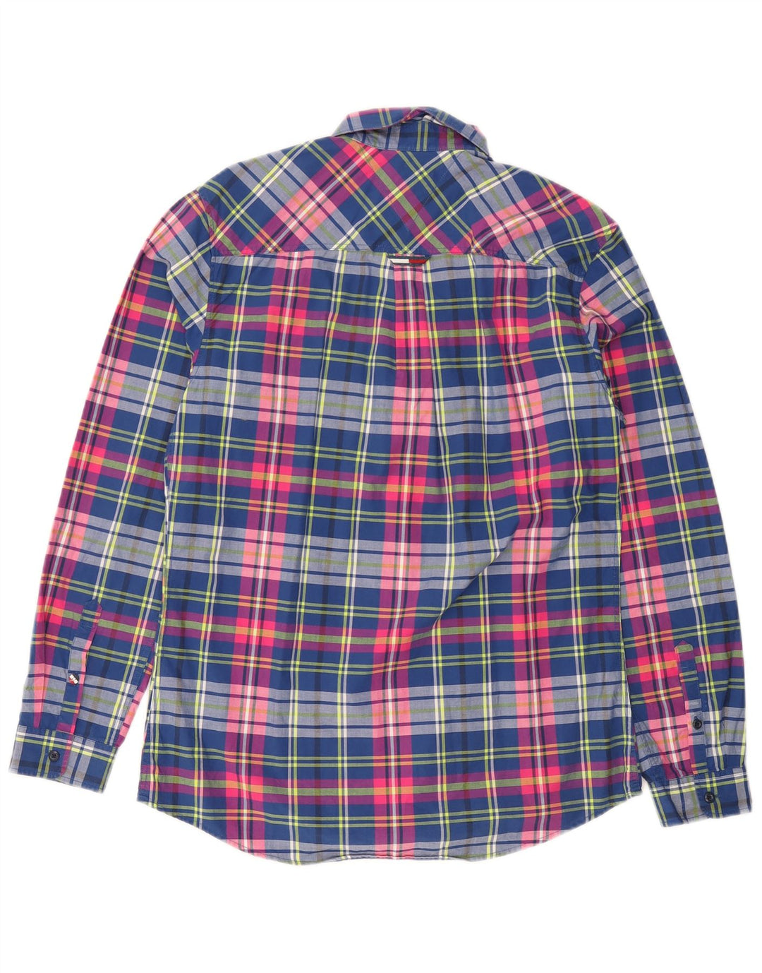 Ανδρικό πουκάμισο Tommy Hilfiger με κανονική εφαρμογή, μεσαίο μπλε ναυτικό, βαμβακερό