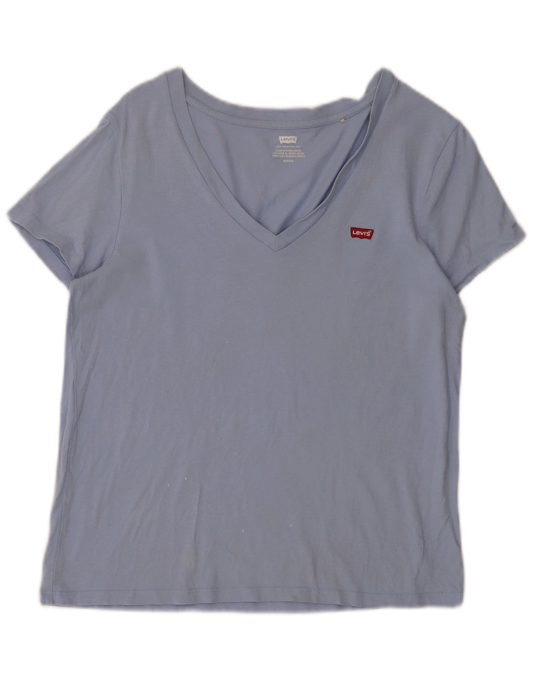 Γυναικείο T-Shirt Levi's Top UK 10 Small Blue