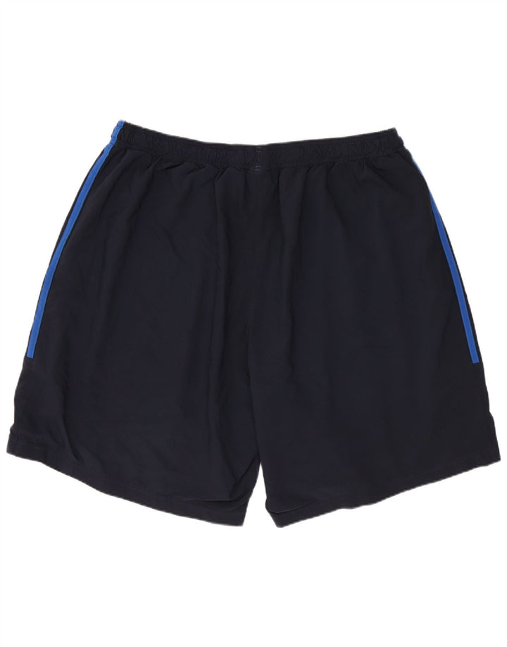 Ανδρικό αθλητικό σορτς ADIDAS 2XL Navy Blue Polyester