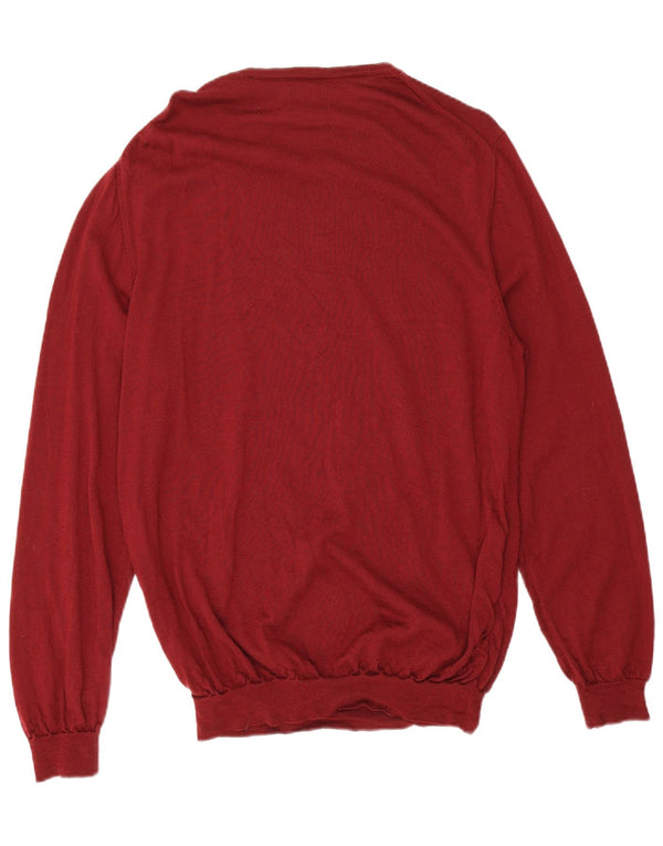 Ανδρικό πουλόβερ Gant Boat Neck Jumper XL Βουργουνδί Μαλλί Merino